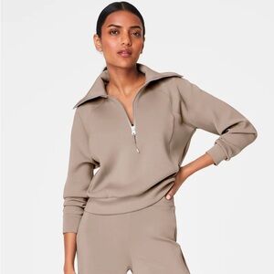 Spanx Air Essentials Half-Zip Sweatshirt